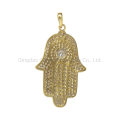 925 Silver 18K 10K 14K Gold Hamsa with Nice Gallery Amazing Fashion Silver Jewelry/Fashion Gift/Pendant